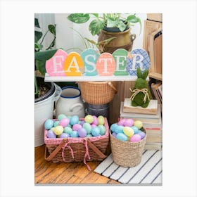 Easter Eggs 138 Canvas Print