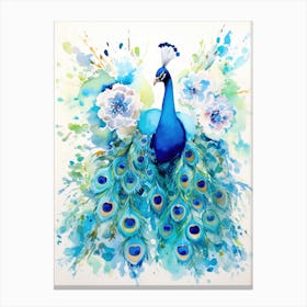 Peacock 4 Canvas Print