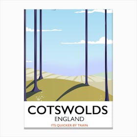 Cotswolds England  Canvas Print