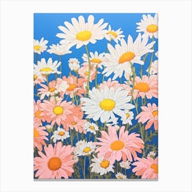 And, The Daisies Danced That Day Canvas Print