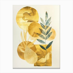 Gold Leaf 9 Canvas Print