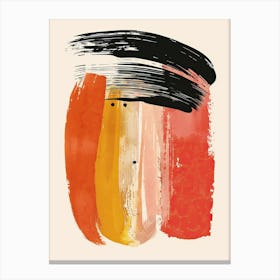 Retro Trailblaze Mid Century Style Canvas Print