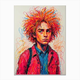 'The Boy With The Bright Hair' Canvas Print