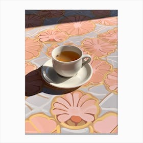 Cafe Au Lait Canvas Print