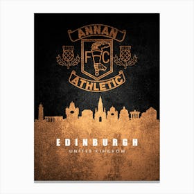 Annan Athletic Canvas Print