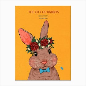 City Of Rabbits Canvas Print