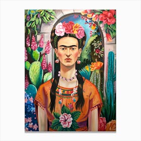 Frida Kahlo 10 Canvas Print