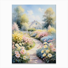 Garden Path Canvas Print