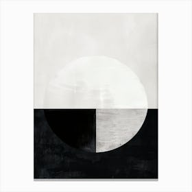 Istanbul Stone Park Bauhaus Minimalist Canvas Print