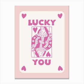 Lucky You 31 Canvas Print