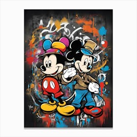 Mickey And Minnie 1 Leinwandbild