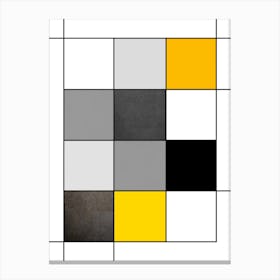 Mondrian No 147 Canvas Print