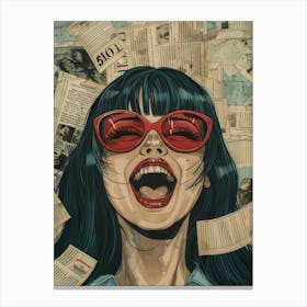 Comic Book Cover Canvas Print