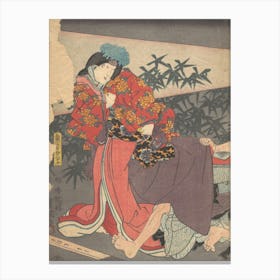 Print 23 By Utagawa Kunisada Canvas Print