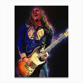 Spirit Of John Frusciante Live Rhcp Canvas Print