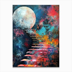 Stairway To The Moon Canvas Print