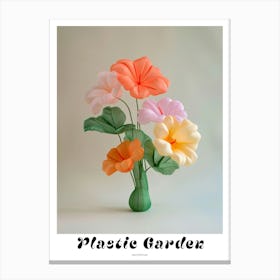 Dreamy Inflatable Flowers Poster Nasturtium 2 Canvas Print