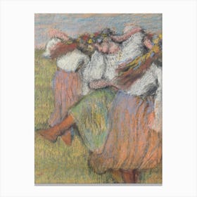 Russian Dancers, Hilaire Germain Edgar Degas Canvas Print