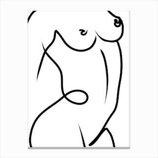 Nude 1 Canvas Print