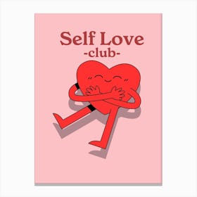 Self Love Club Canvas Print