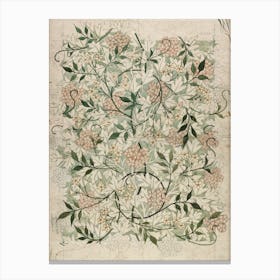 Floral Design Canvas Print