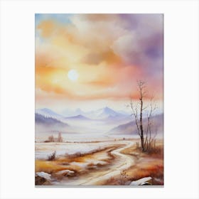 Landscape Painting 4 Canvas Print