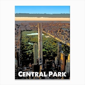 Central Park, New York, Landmark, Wall Print, Wall Art, Poster, Print, Canvas Print
