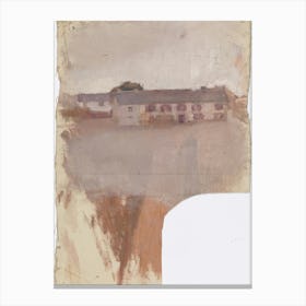 Landscape, Sketch, 1891 By Magnus Enckell Canvas Print