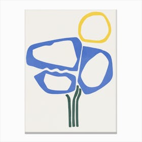 Blue Tulip Canvas Print
