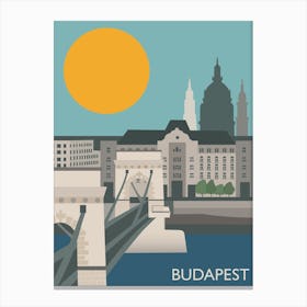 Budapest Canvas Print
