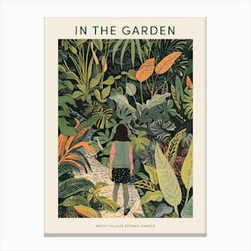 In The Garden Poster Smith College Botanic Garden Usa 2 Canvas Print