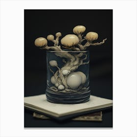 Fungus In A Vase Canvas Print