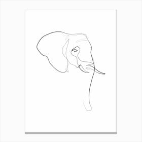 Elephant 05 Canvas Print
