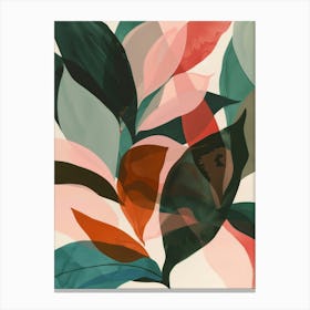 Abstract Leaves 29 Canvas Print