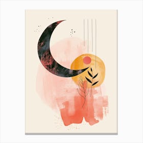 Retro Utopia Mid Century Style Canvas Print