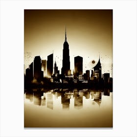 New York City Skyline 40 Canvas Print