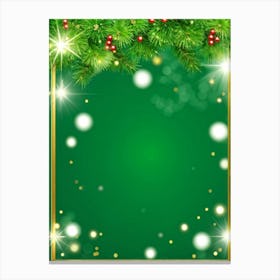 Christmas Frame 1 Canvas Print