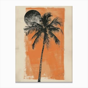 Palm Tree Canvas Print 5 Canvas Print