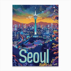 Seoul 1 Canvas Print