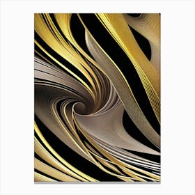 Abstract Swirls III Canvas Print
