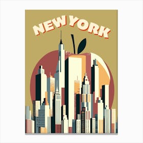 The Big Apple - New York Canvas Print