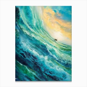 Ocean Waves Canvas Print