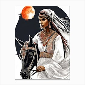 Egyptian Woman Canvas Print