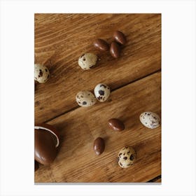 Quail Eggs 18 Canvas Print