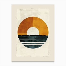 Berlin Essence - Minimalist Bauhaus Canvas Print