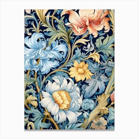 Floral Wallpaper 9 Canvas Print