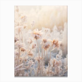 Frosty Botanical Daphne 3 Canvas Print