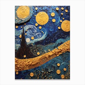Starry Night 15 Canvas Print