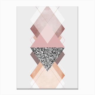 Geometric Textures 9 Canvas Print