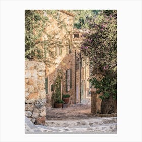 Village In France Canvas Print